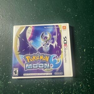 NO GAME - CASE ONLY- Nintendo 3DS Pokémon Moon